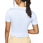 Forever 21 Juniors Womens Short Sleeve Polo Shirt