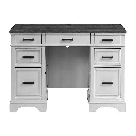 Magnolia 66 Inch Credenza, One Size, White