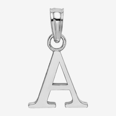 Initial Womens 14K Gold Pendant