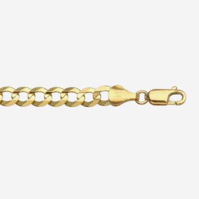 14K Yellow Gold 5.7MM Curb Necklace