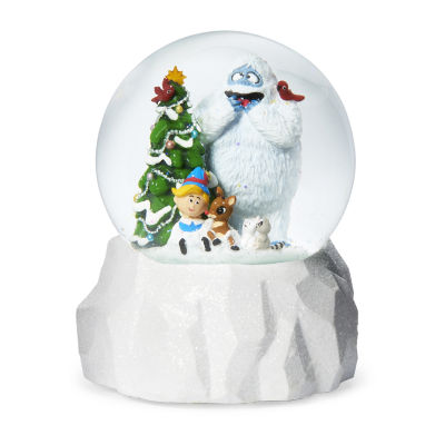 Roman 5.75" Led Rudolph Dome Plays Music Christmas Tabletop Decor