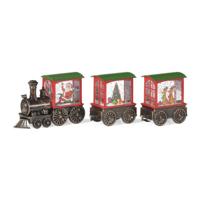 Roman 3-pc. "3.2""H Train" Christmas Tabletop Decor