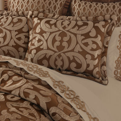 Queen Street La Grande Copper 4-pc. Jacquard Coverlet Set