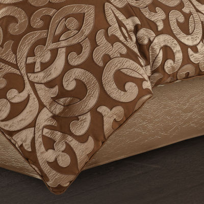 Queen Street La Grande Copper 4-pc. Jacquard Coverlet Set