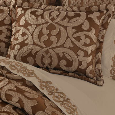 Queen Street La Grande Copper 4-pc. Jacquard Coverlet Set