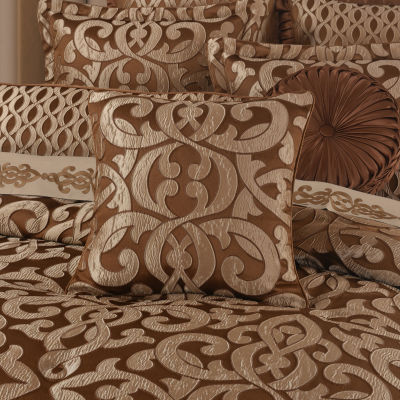 Queen Street La Grande Copper Square Throw Pillows
