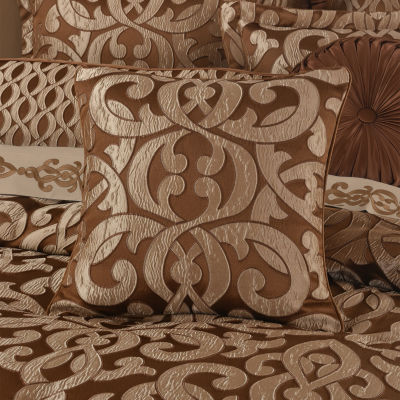 Queen Street La Grande Copper Square Throw Pillows