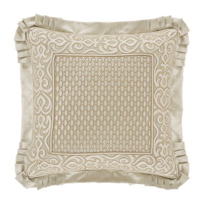 Queen Street Lagos Embellished Square Throw Pillow