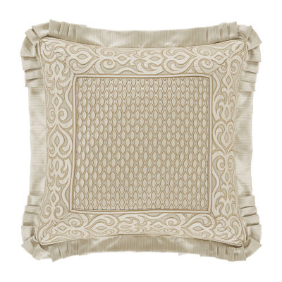 Queen Street Lagos Embellished Square Throw Pillow