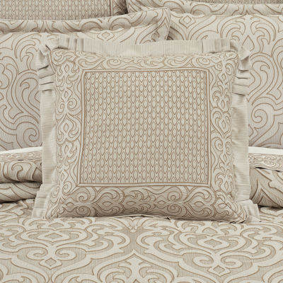 Queen Street Lagos Embellished Square Throw Pillow