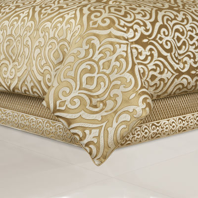 Queen Street Lagos Gold 4-pc. Jacquard Extra Weight Comforter Set