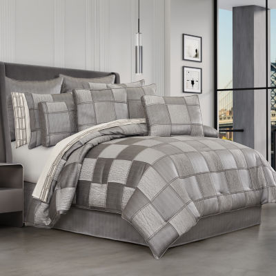 Queen Street Benton 4-pc. Jacquard Extra Weight Comforter Set