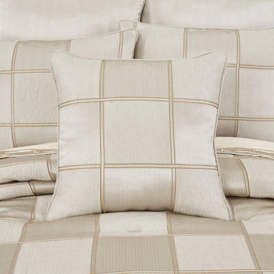 Queen Street Benton Ivory Square Throw Pillow