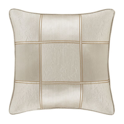 Queen Street Benton Ivory Square Throw Pillow