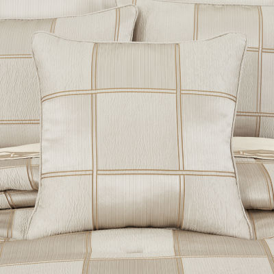 Queen Street Benton Ivory Square Throw Pillow