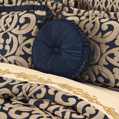 Queen Street Baylor Tufted Round Throw Pillows