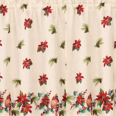Saturday Knight Holiday Elegance Rod Pocket Window Tier