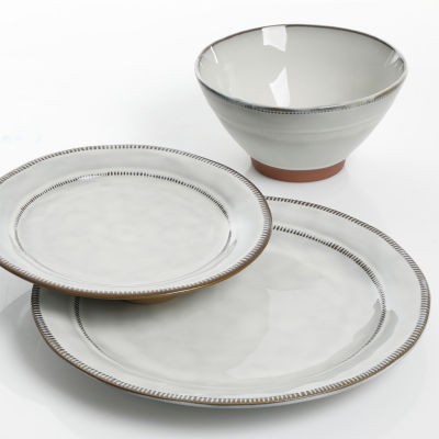 Gibson 12-pc. Stoneware Dinnerware Set