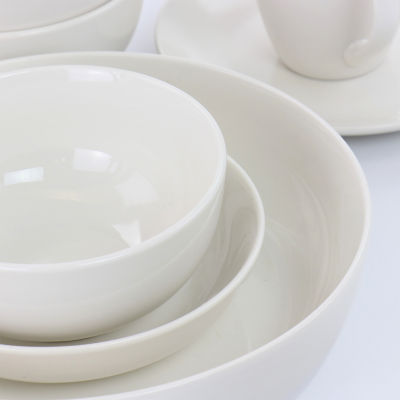 Gibson 32-pc. Porcelain Dinnerware Set