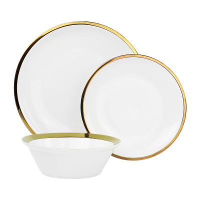 Gibson 12-pc. Ceramic Dinnerware Set