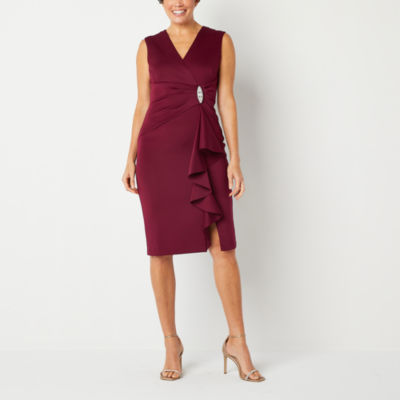 Jessica Howard Embellished Sleeveless Sheath Dress JCPenney