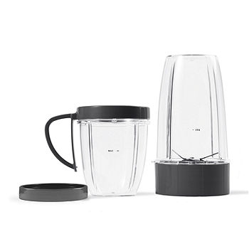  Nutribullet 24 oz Travel Cup with To-Go Lid, Clear/Black,1  Count (Pack of 1) : Home & Kitchen