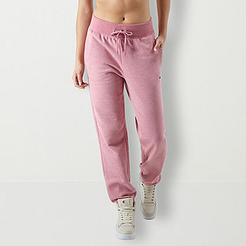 Champion Powerblend Womens Mid Rise Jogger Pant, Color: Terracotta Pink Pe  - JCPenney