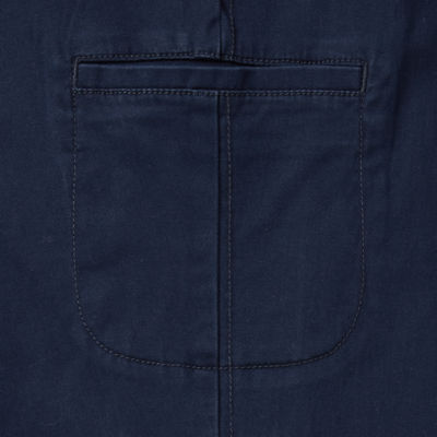 St. John's Bay-Plus Womens Adaptive Regular Fit Slim Easy-on + Easy-off Seated Wear Trouser
