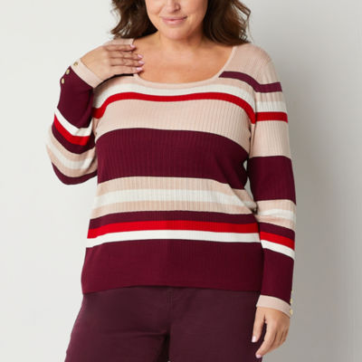 Liz claiborne sweaters plus clearance size