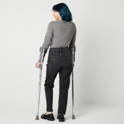 a.n.a Womens High Rise Adaptive Straight Leg Jean