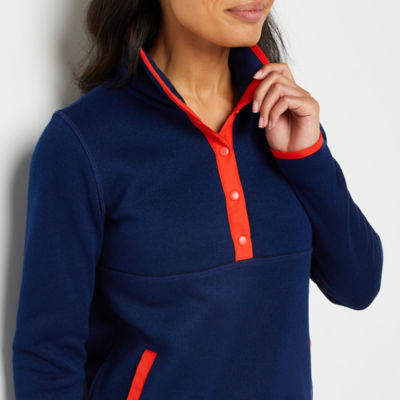 St john's bay online fleece pullover