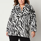 Plus size clearance coats jcpenney