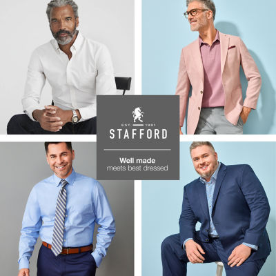 Stafford Exaggerated Plaid Tie