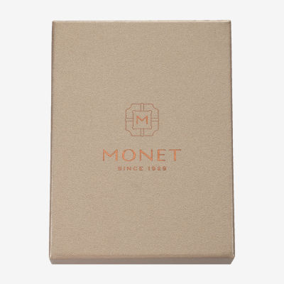 Monet Jewelry Gold Tone Pave Initial Bag Charm