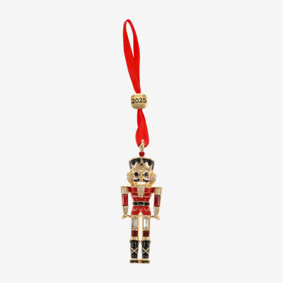 Monet Jewelry Gold Tone Nutcracker Christmas Ornament