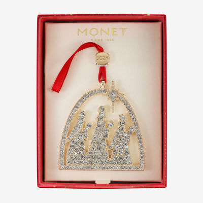 Monet Jewelry Gold Tone 3 Wise Men Kings Christmas Ornament