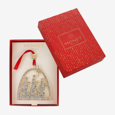 Monet Jewelry Gold Tone 3 Wise Men Kings Christmas Ornament
