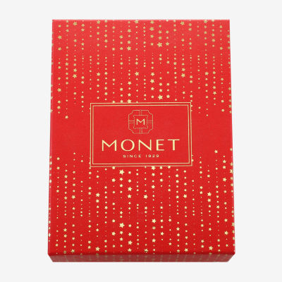 Monet Jewelry Silver Tone Christmas Ornament