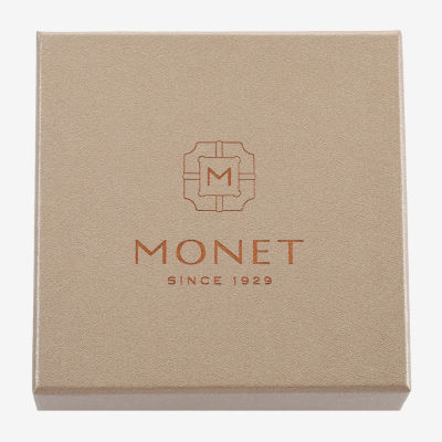 Monet Jewelry Initial Gold Tone Compact Mirror
