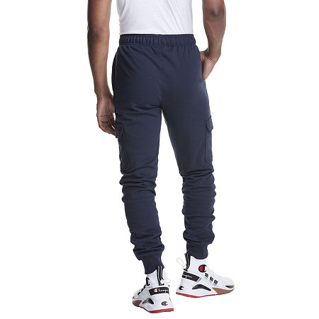 Champion Powerblend Fleece Mens Jogger Pant, Xx-large, Blue