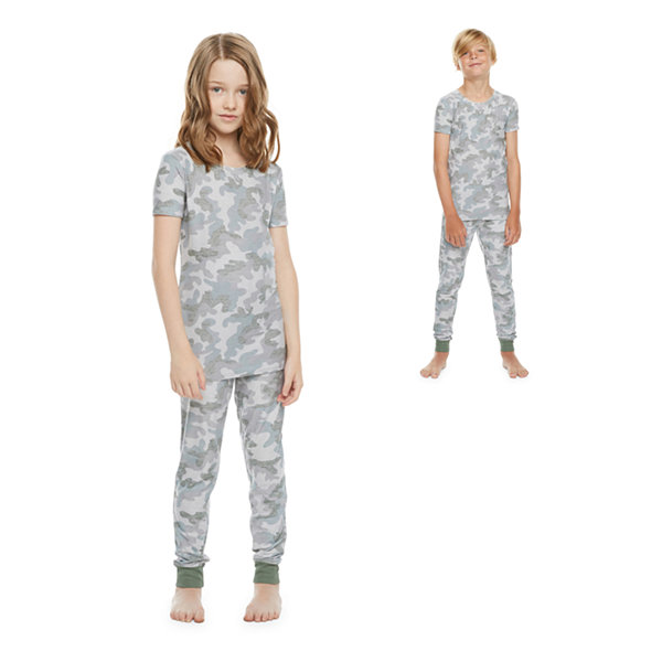 Jaclyn Camo Family Sleepwear Big Unisex 2-pc. Pajama Set