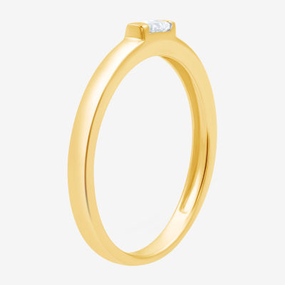 (H-I / I1) I Said Yes Lab Grown White Diamond Wedding Band