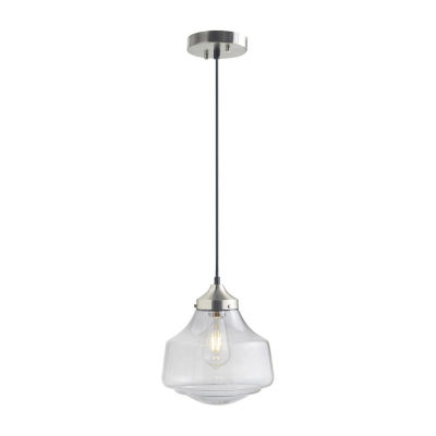 Hampton Hill Elm Single Bell Shaped Pendant Light