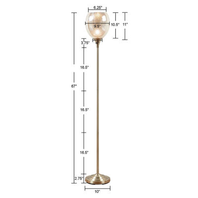 Hampton Hill Bellow Uplight Floor Lamp