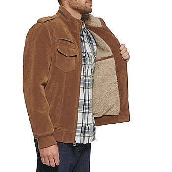 Levi's Mens Faux Suede Aviator Jacket - JCPenney