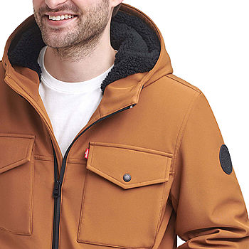 Levi's Mens Sherpa Lined Soft Shell Storm Coat - JCPenney