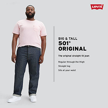 Levi's® Men's 501® Original Shrink-To-Fit™ Straight Fit Jean