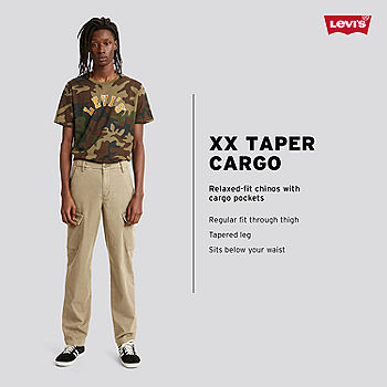 glas aldrig massefylde Levi's® Men's XX Chino Taper Fit Cargo Pants - Stretch - JCPenney