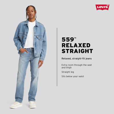 Relaxed Straight Fit Jeans