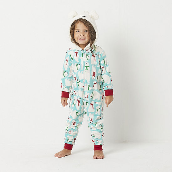 North Pole Trading Co. Toddler Unisex Long Sleeve One Piece Pajama